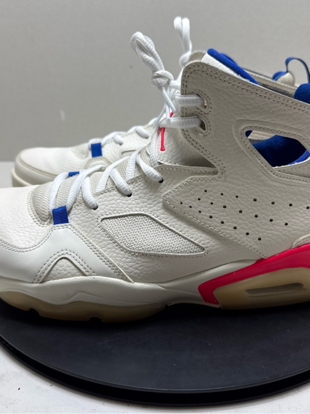 Nike Air Jordan Fight Club 91 555475-125 Men’s White/Blue Basketball Sneakers. - Picture 6 of 16